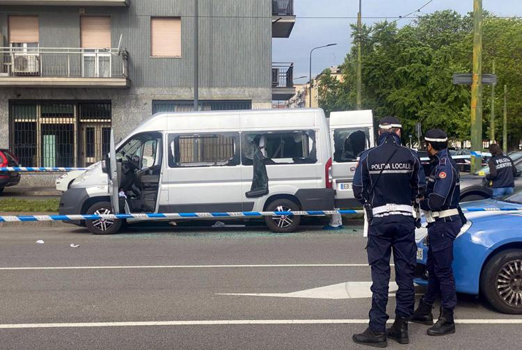 Omicidio in strada a Milano - (Fotogramma)